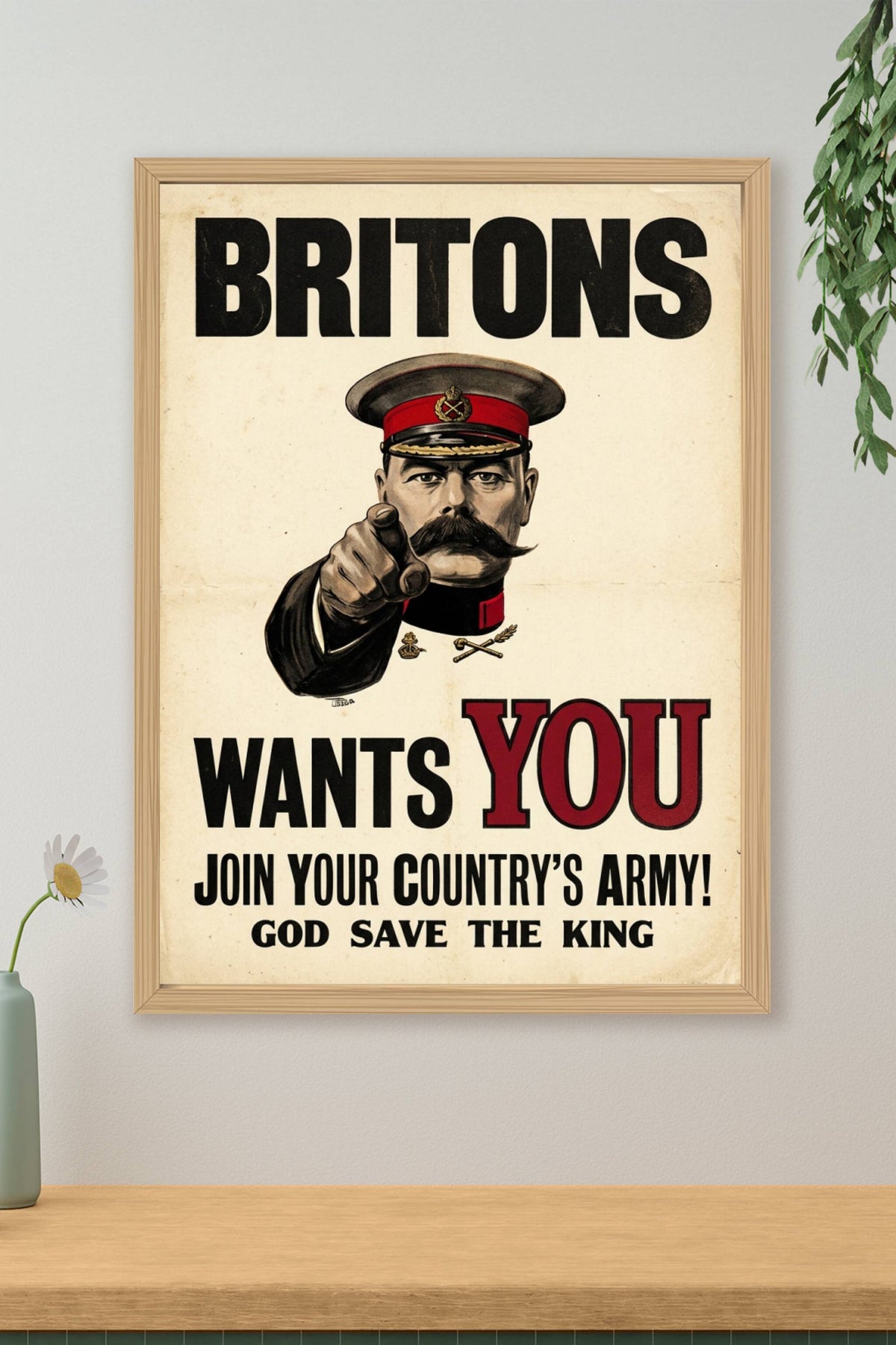 Affiche de Lord Kitchener propagande, poster doigt pointé