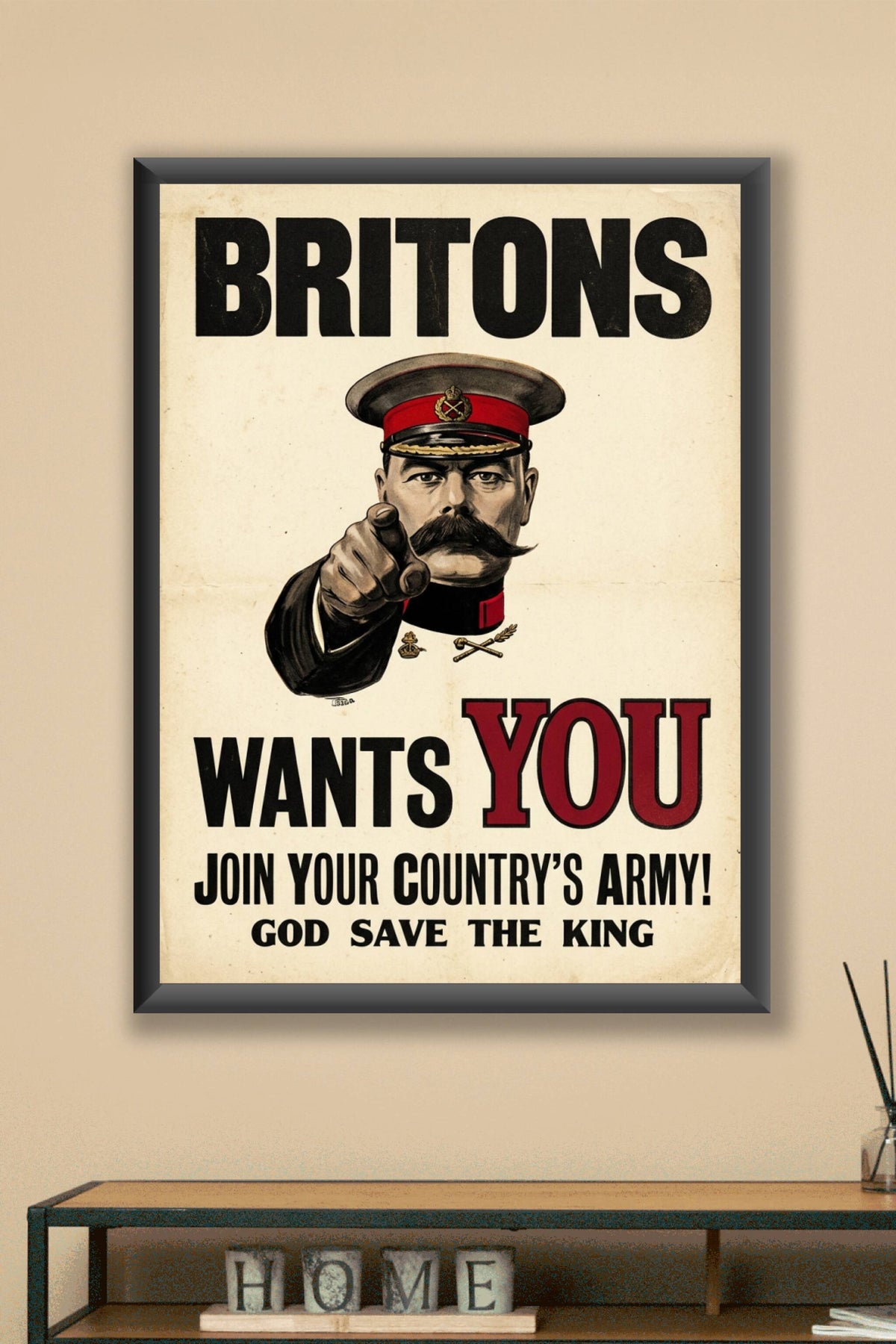 Affiche de Lord Kitchener propagande, poster doigt pointé