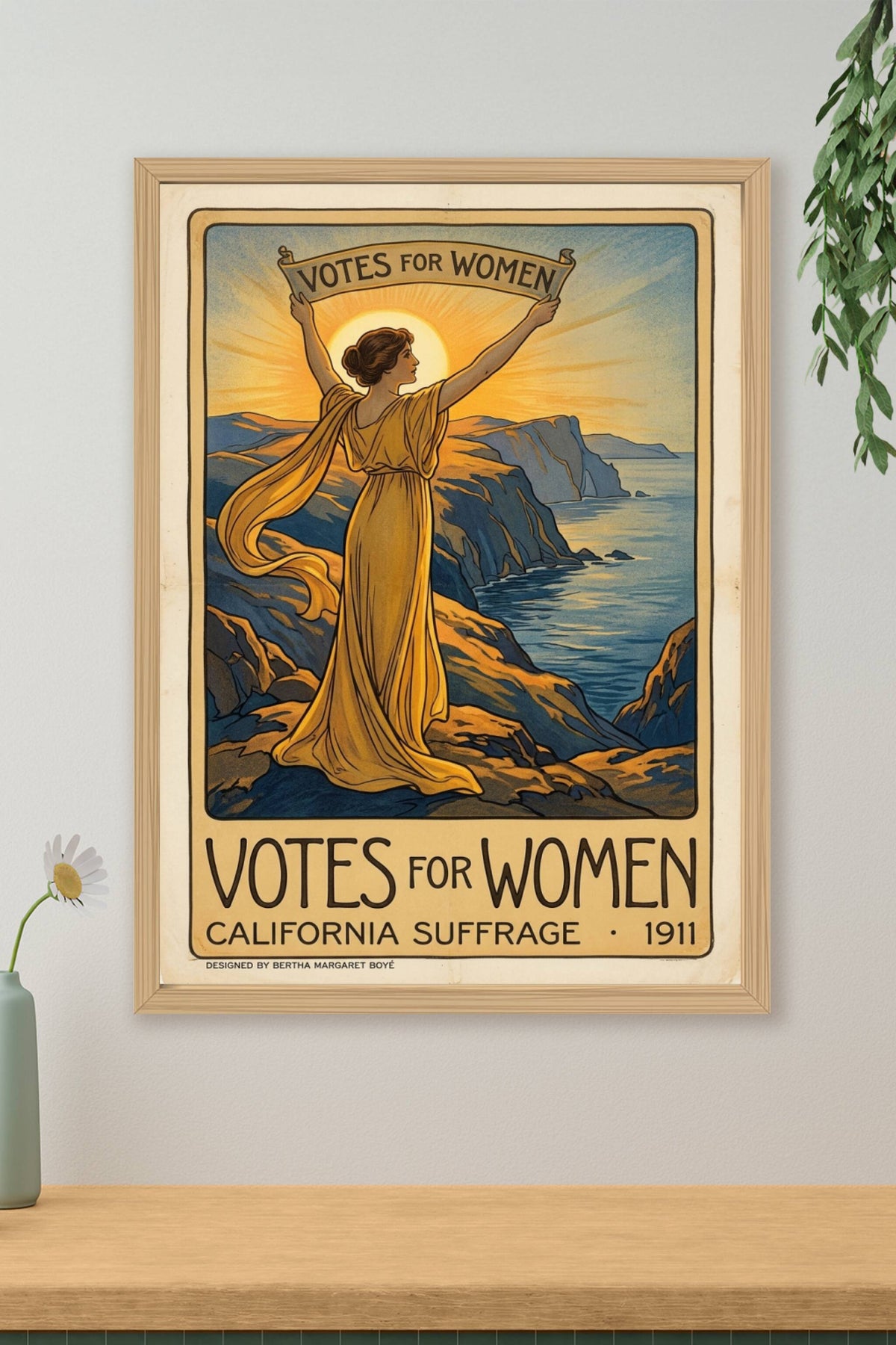Affiche de propagande Votes for Women, poster historique