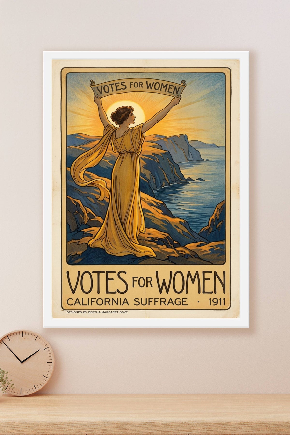 Affiche de propagande Votes for Women, poster historique
