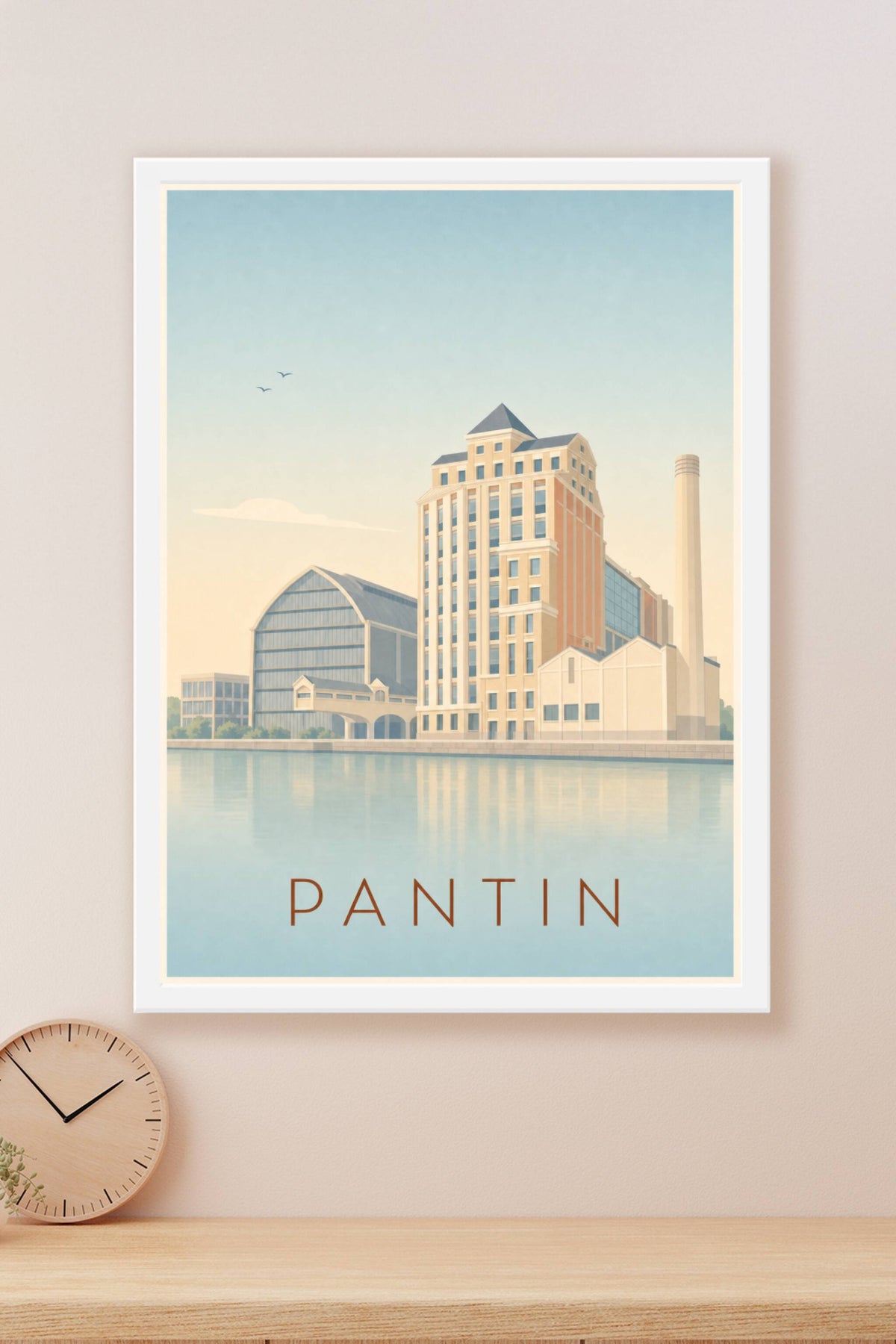 Affiche de Pantin, poster Grands Moulins