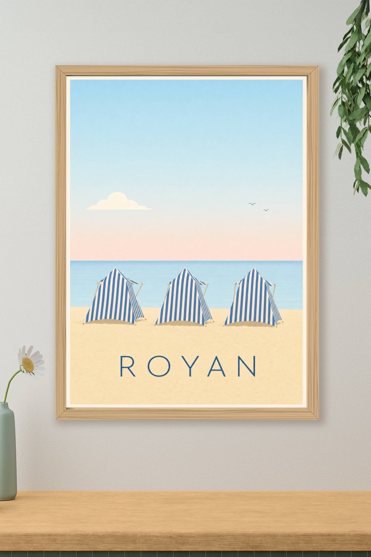Affiche de Royan, poster de la Grande Conche