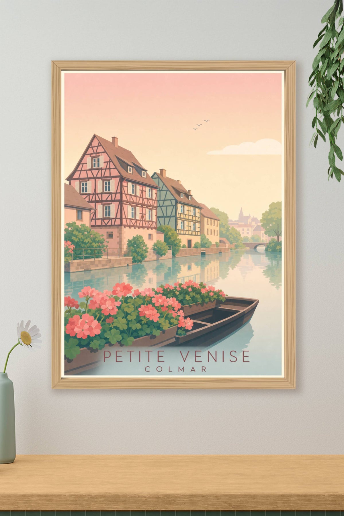 Affiche de la Petite Venise à Colmar