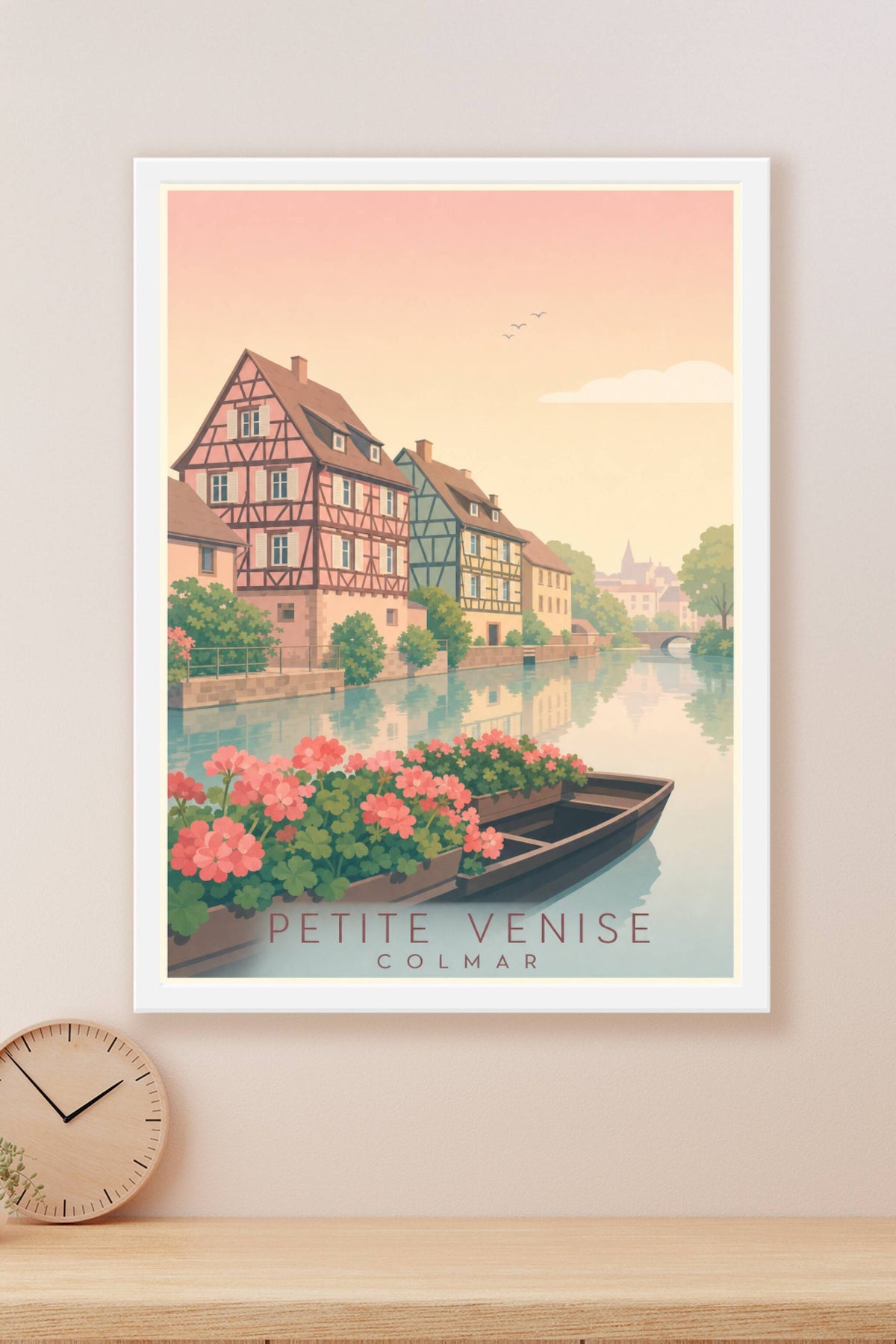 Affiche de la Petite Venise à Colmar