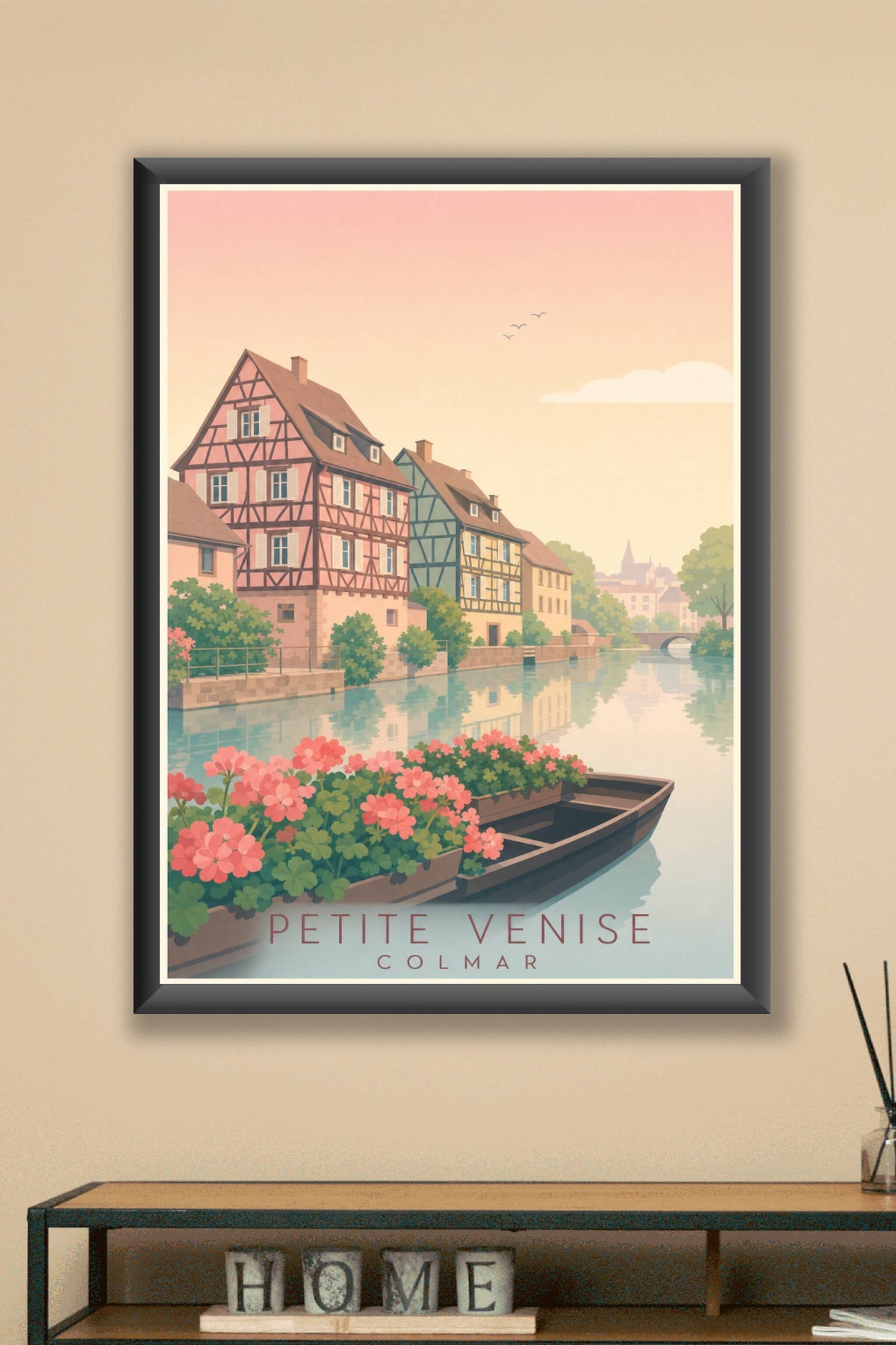 Affiche de la Petite Venise à Colmar