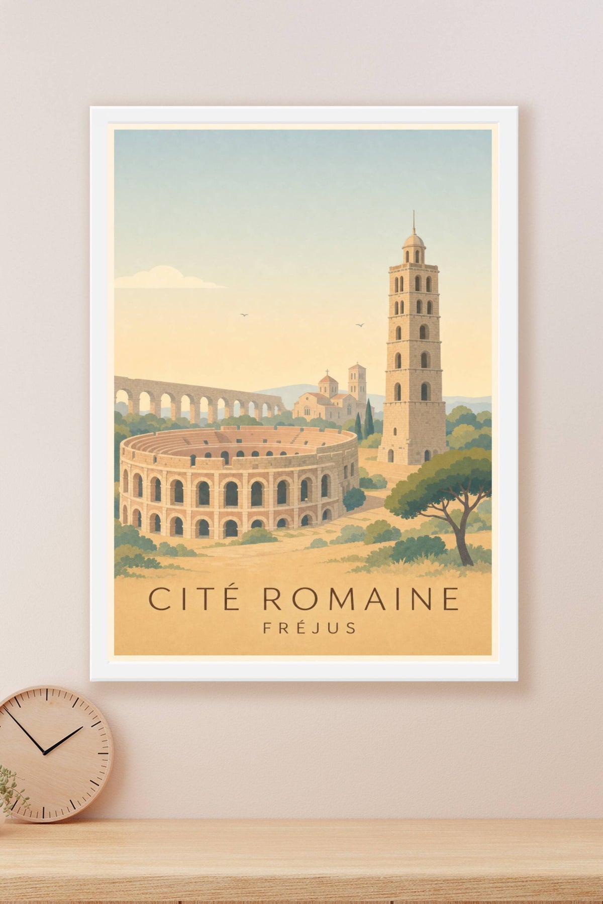 Affiche de la Cité romaine à Fréjus