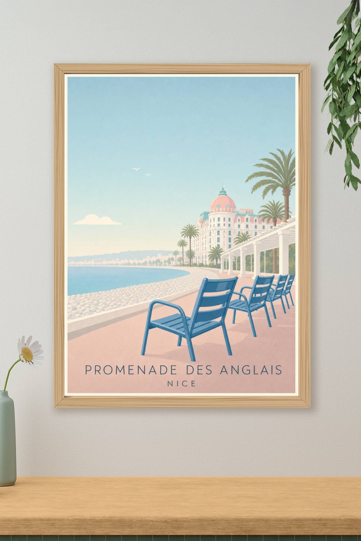 Affiche de la Promenade des Anglais