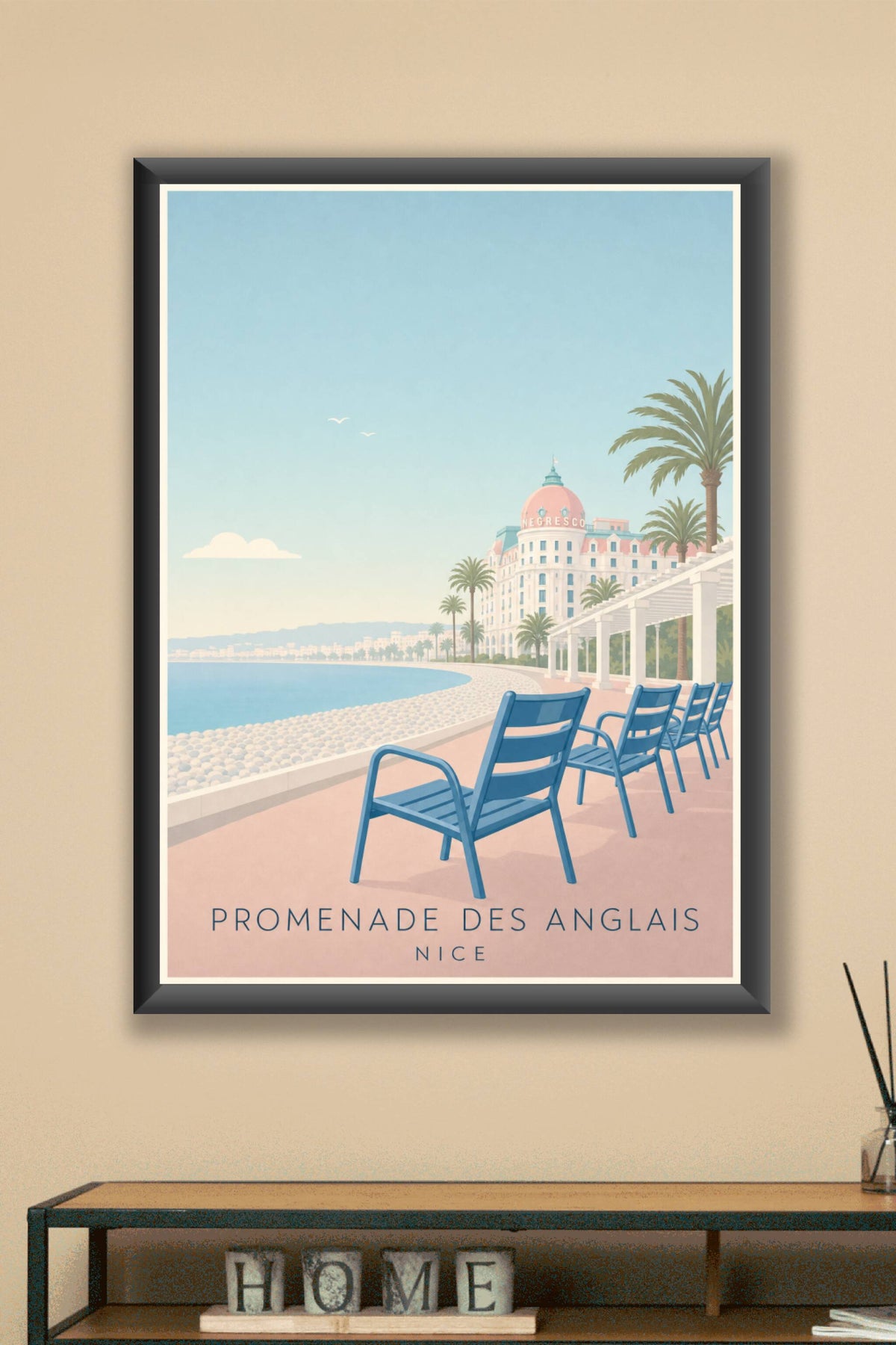 Affiche de la Promenade des Anglais