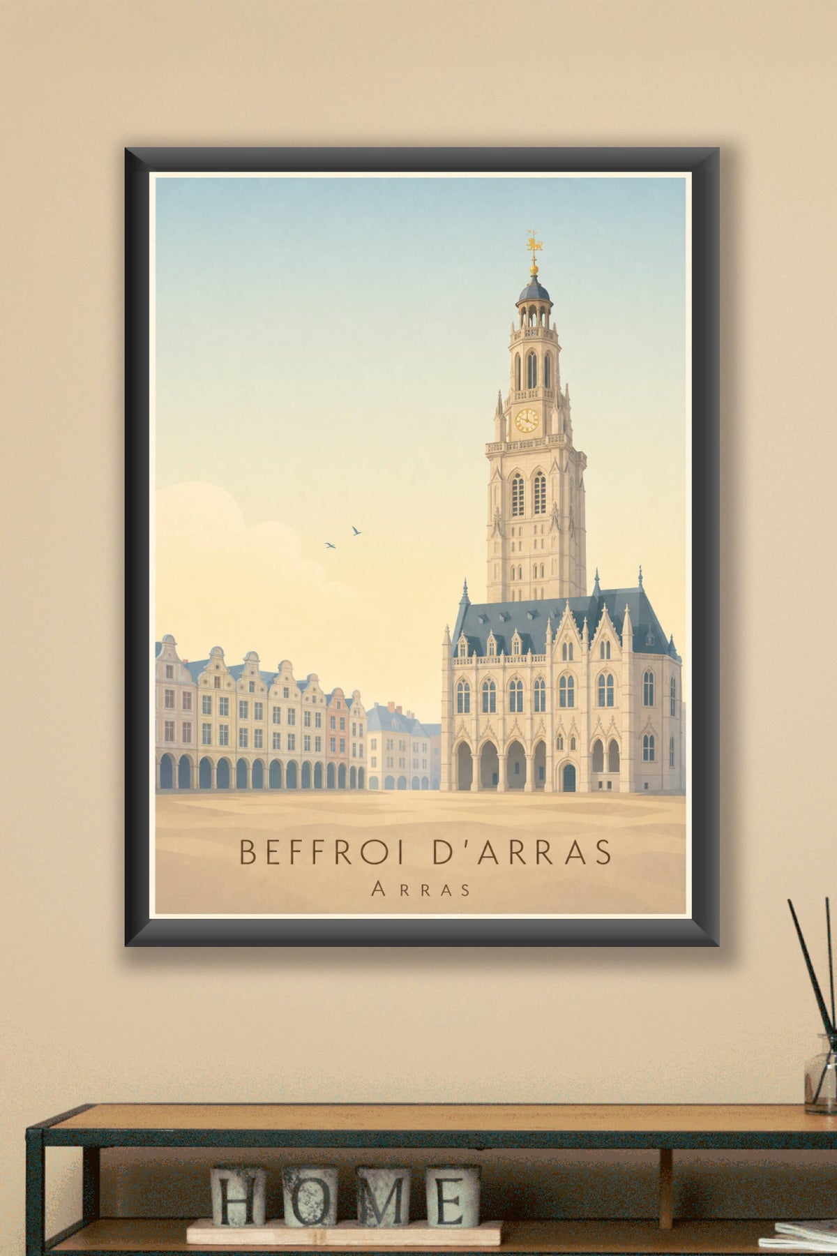 Affiche du Beffroi d'Arras