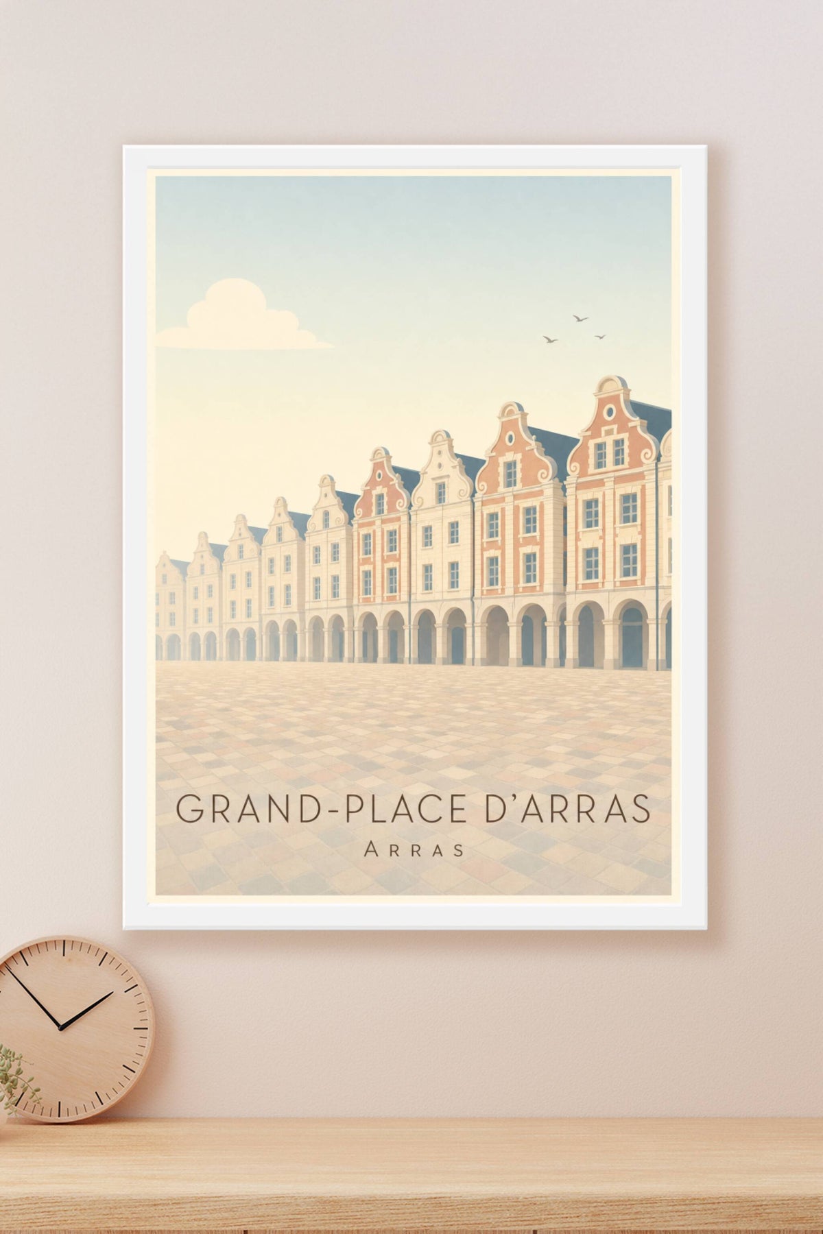 Affiche de la Grand-Place d'Arras