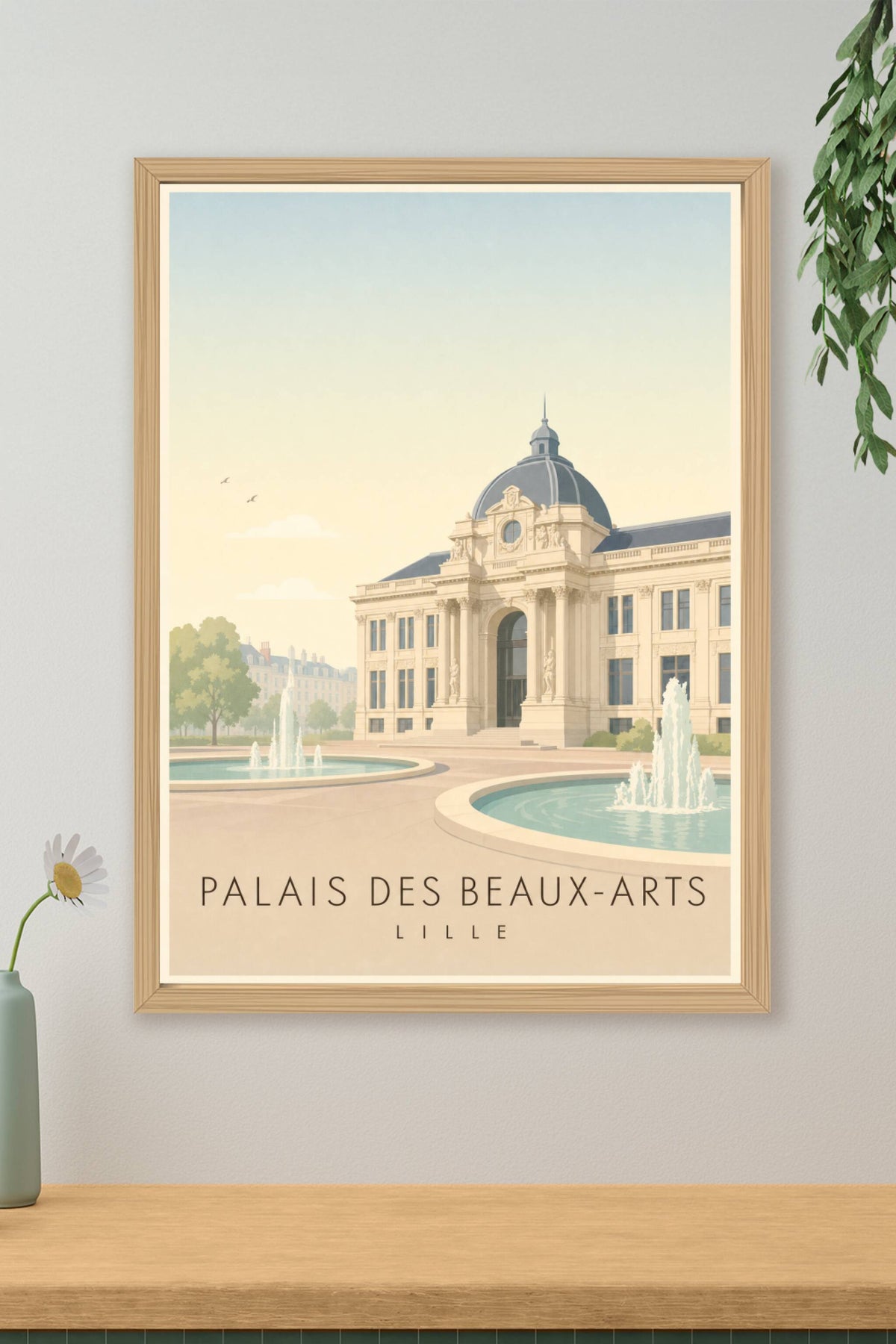 Affiche du Palais des Beaux-Arts