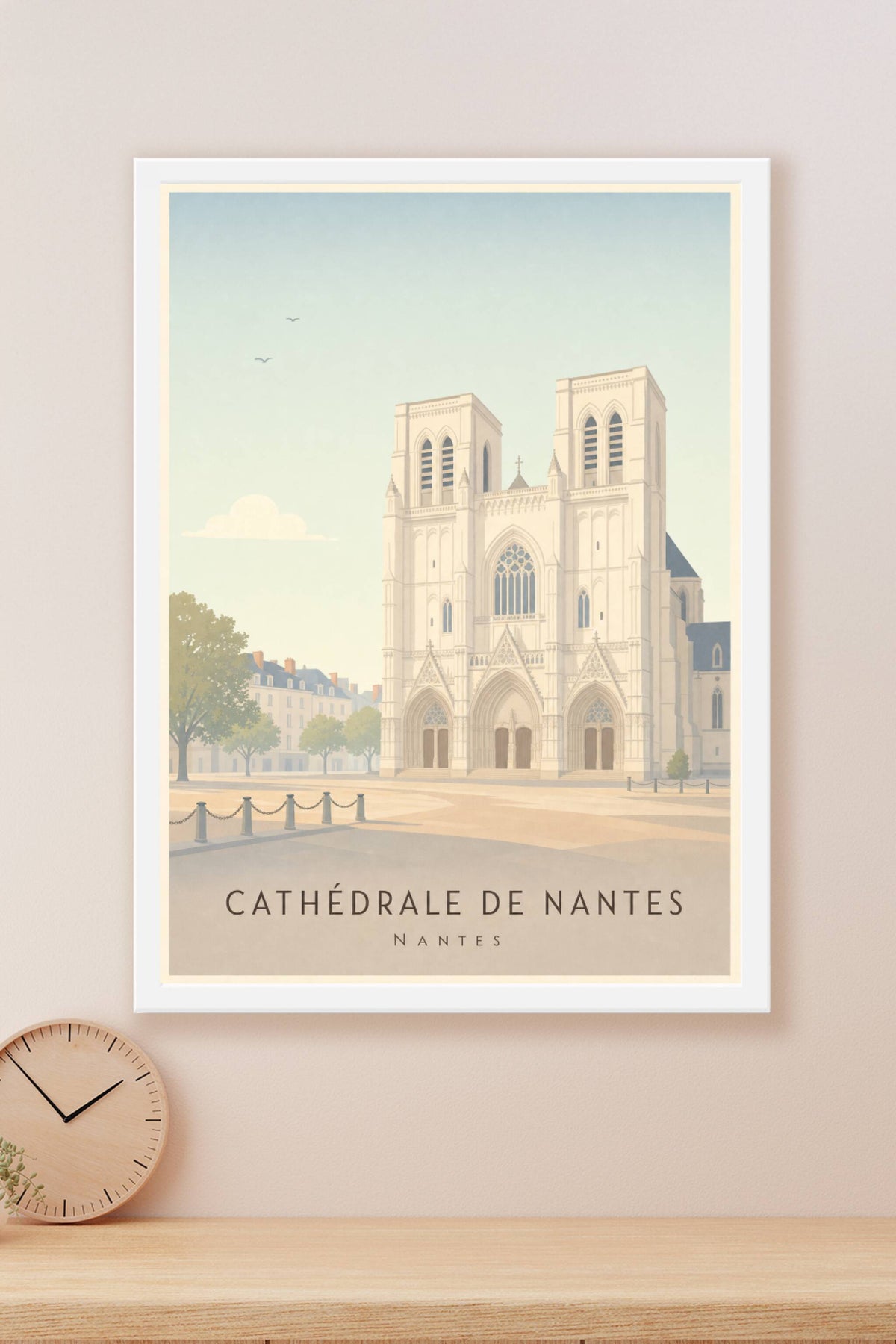 Affiche de la Cathédrale de Nantes