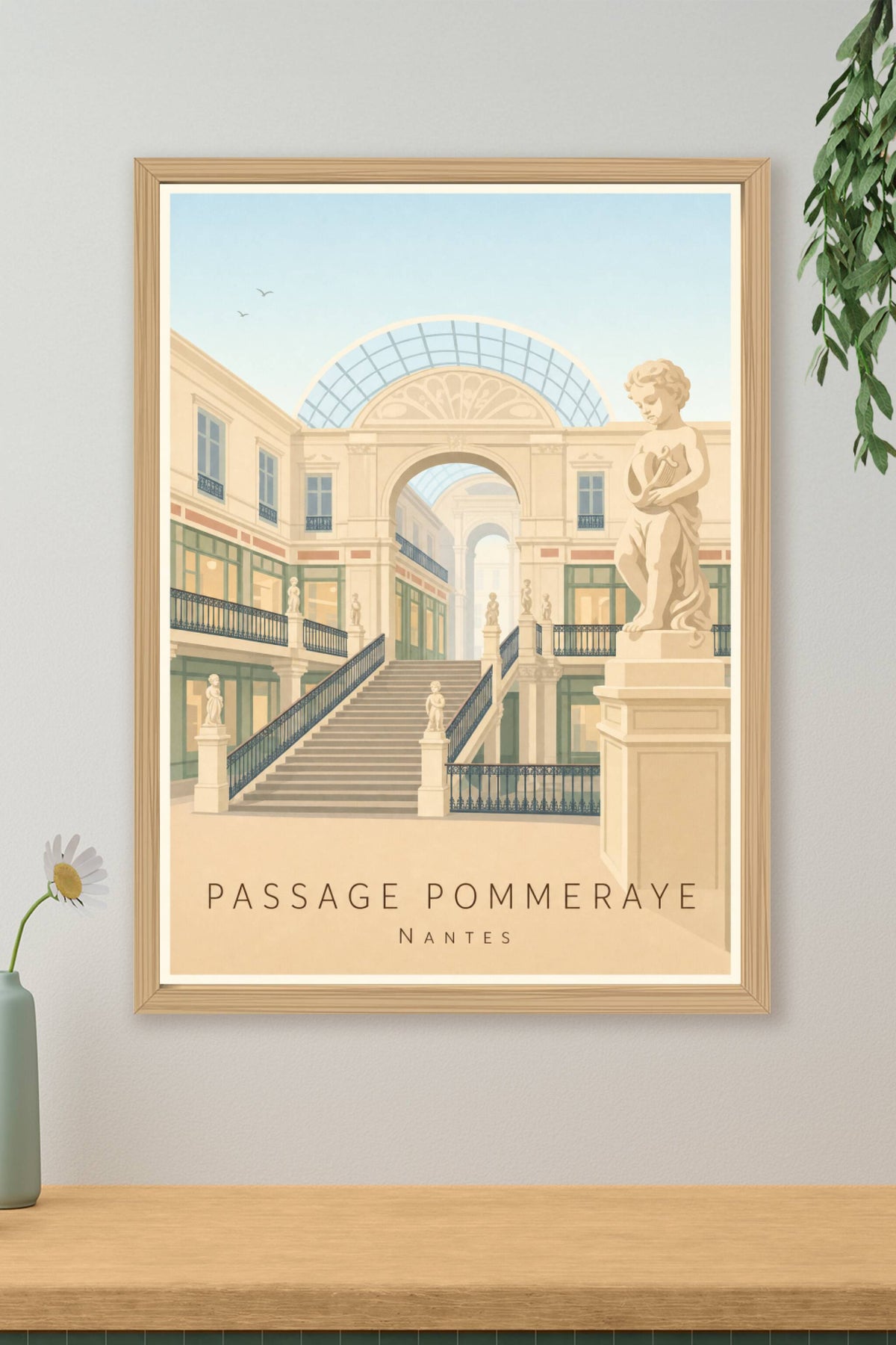 Affiche du Passage Pommeraye