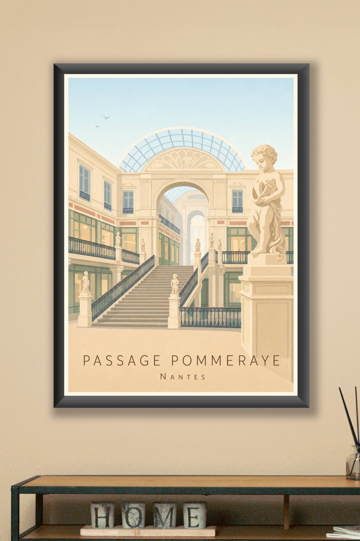 Affiche du Passage Pommeraye