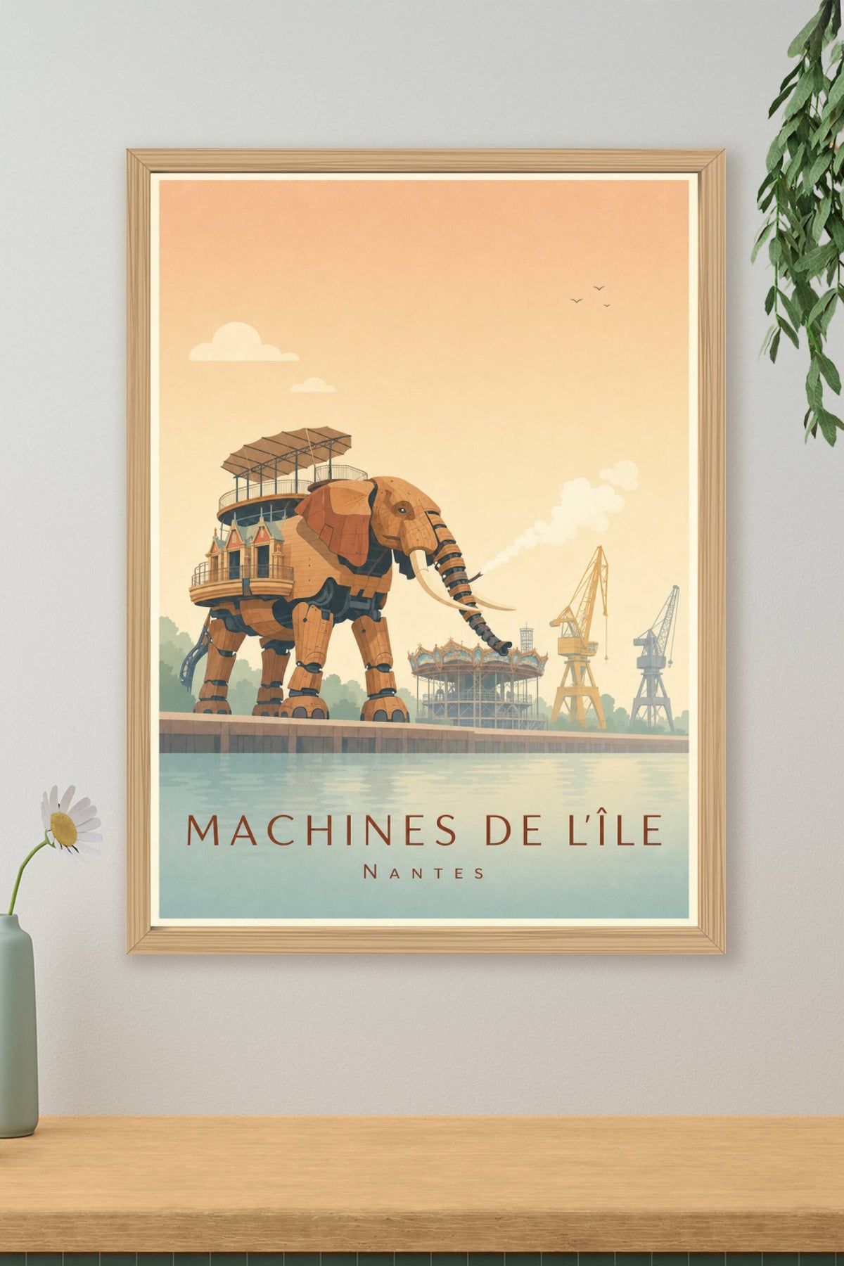 Affiche des Machines de l'Île