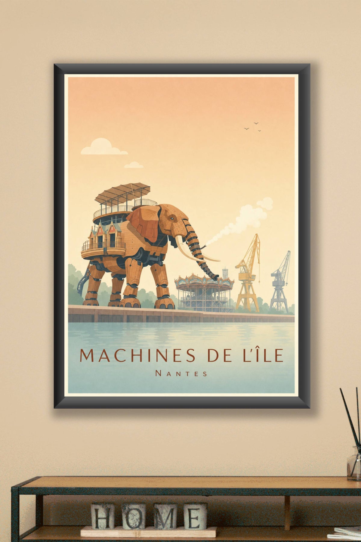 Affiche des Machines de l'Île