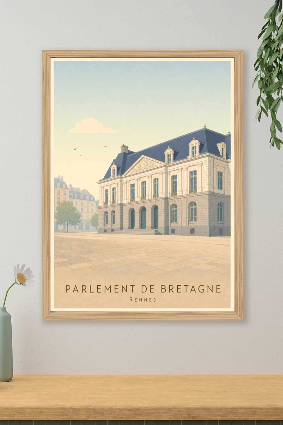 Affiche du Parlement de Bretagne