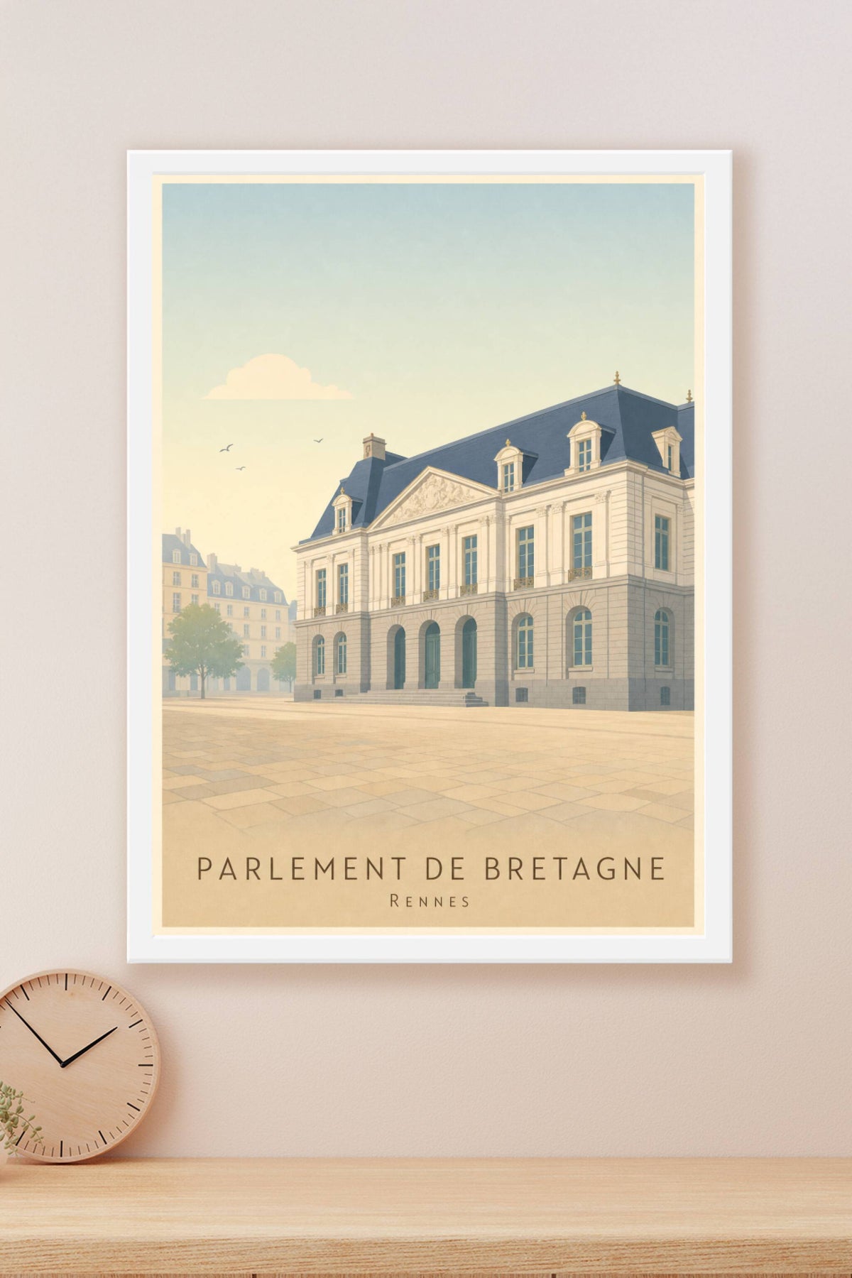 Affiche du Parlement de Bretagne