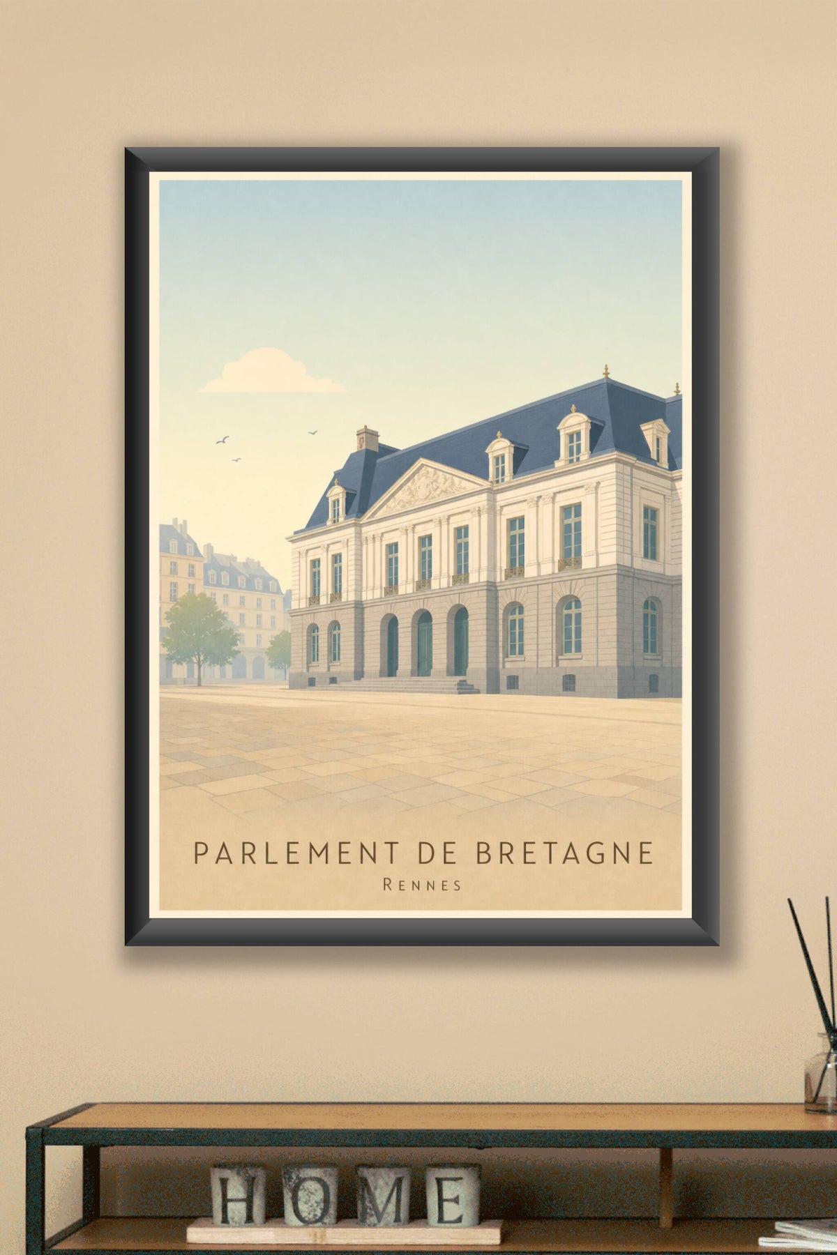 Affiche du Parlement de Bretagne