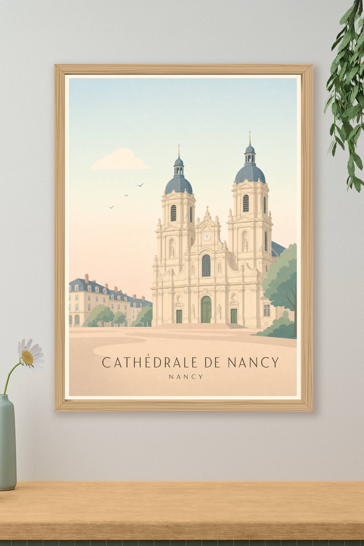 Affiche de la Cathédrale de Nancy