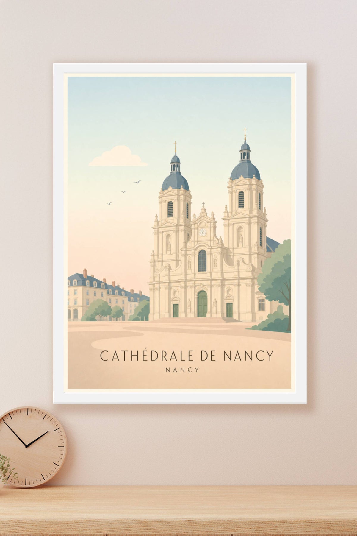 Affiche de la Cathédrale de Nancy