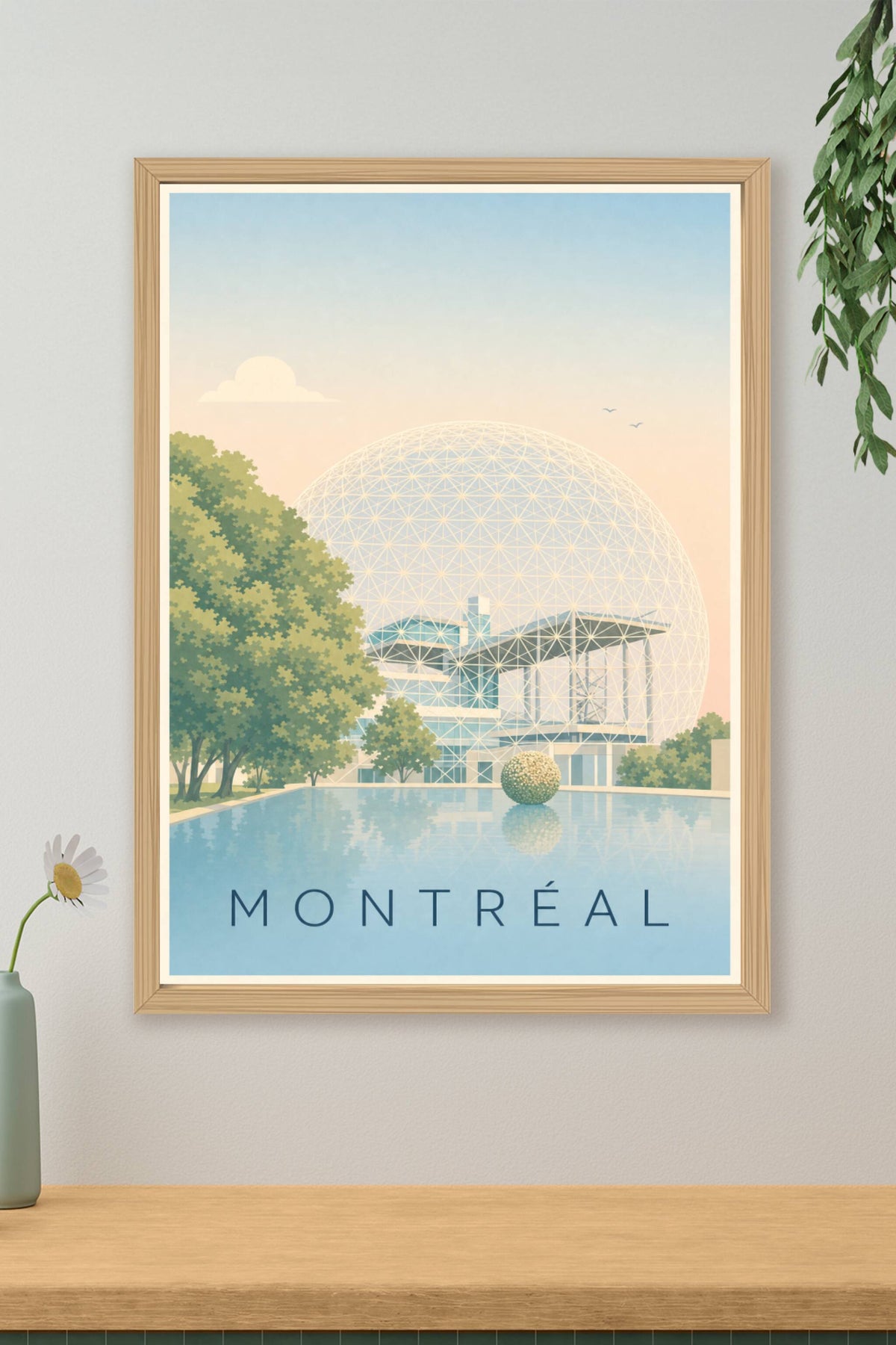 Affiche de Montréal - Calme