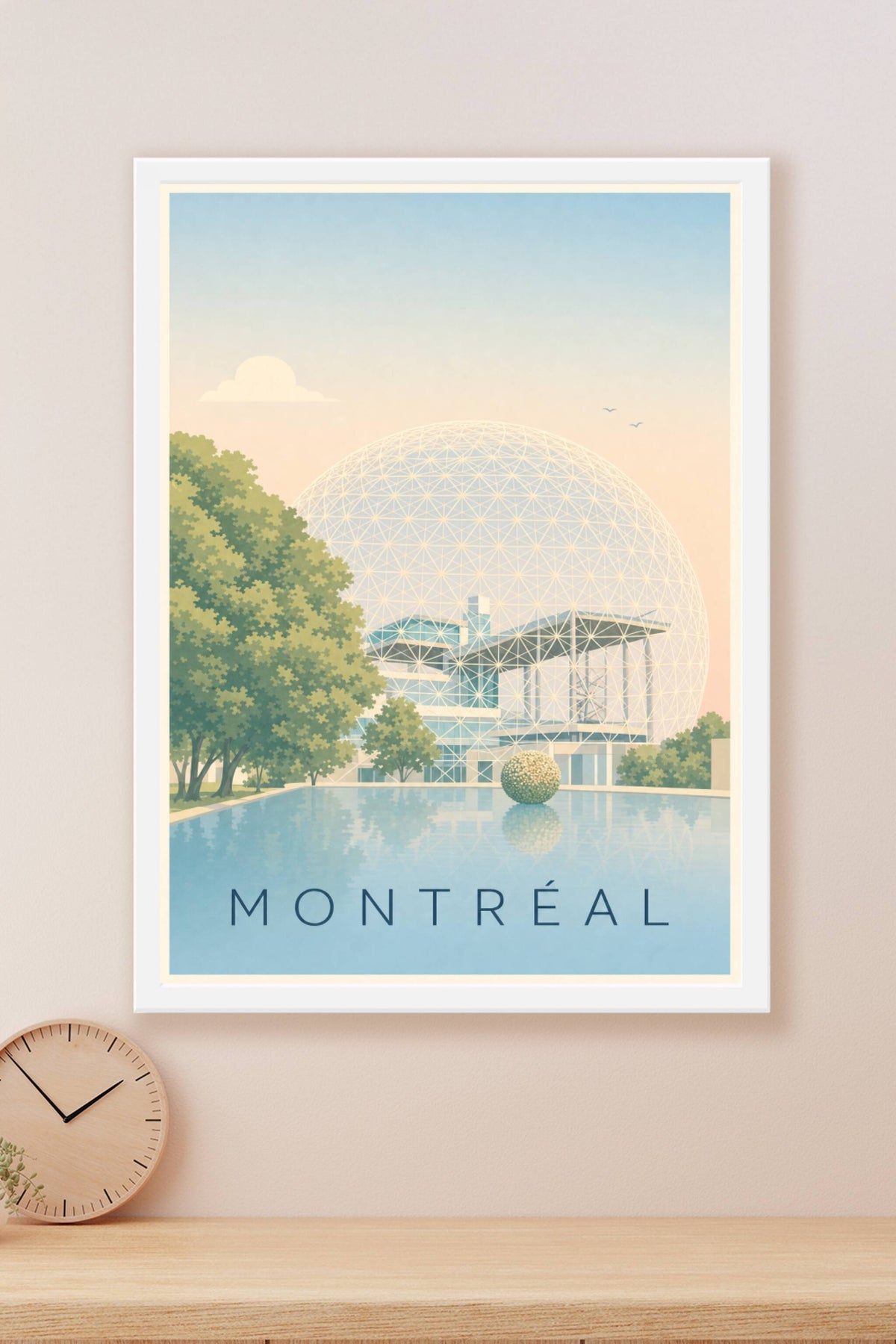 Affiche de Montréal - Calme