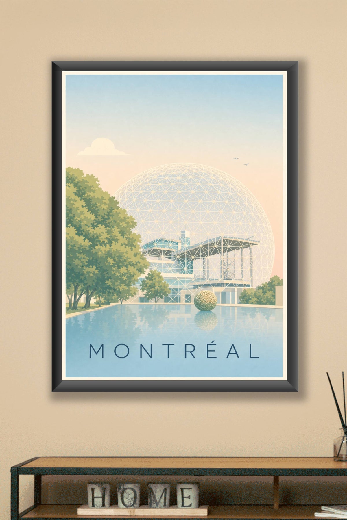 Affiche de Montréal - Calme