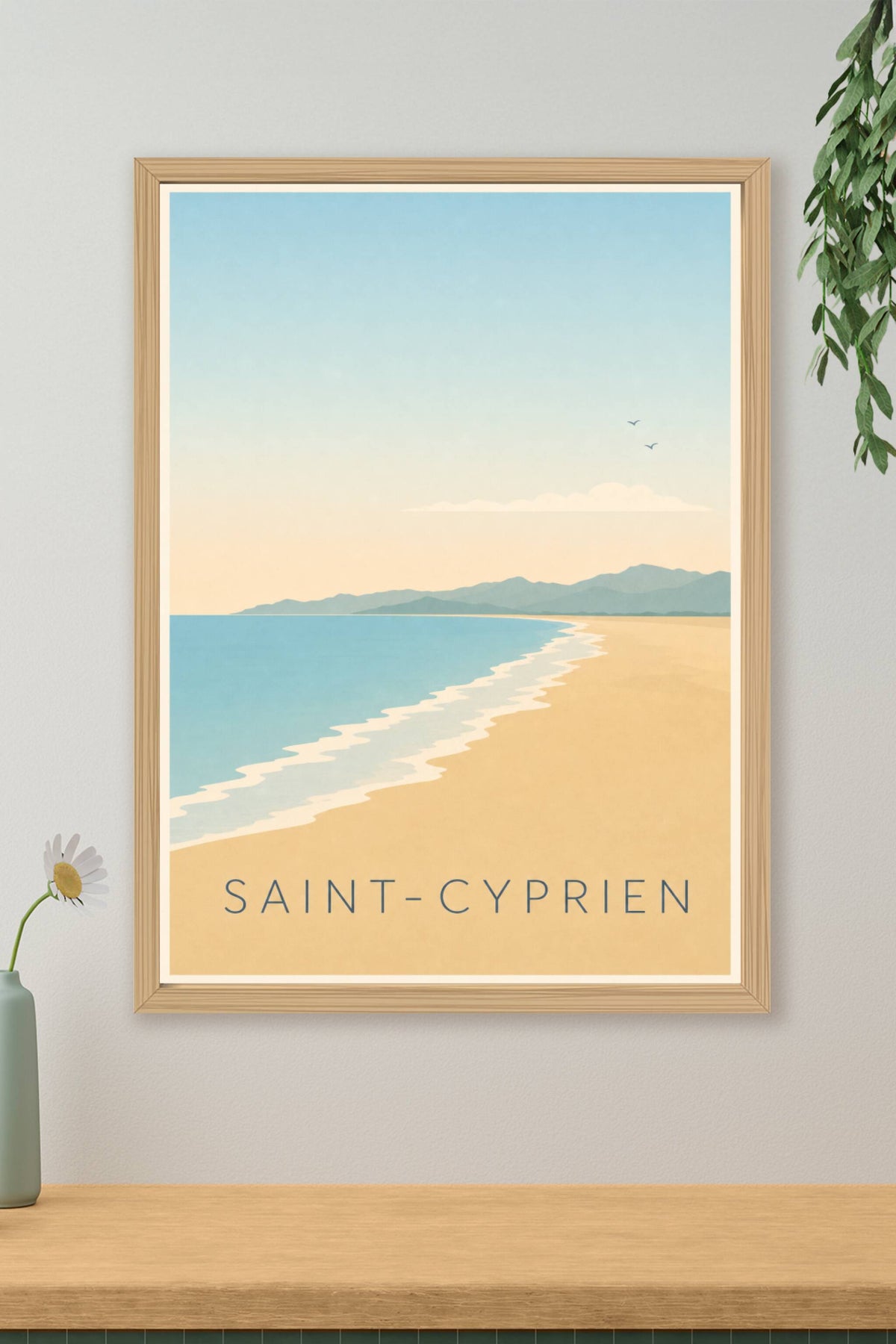 Affiche de Saint-Cyprien - Calme