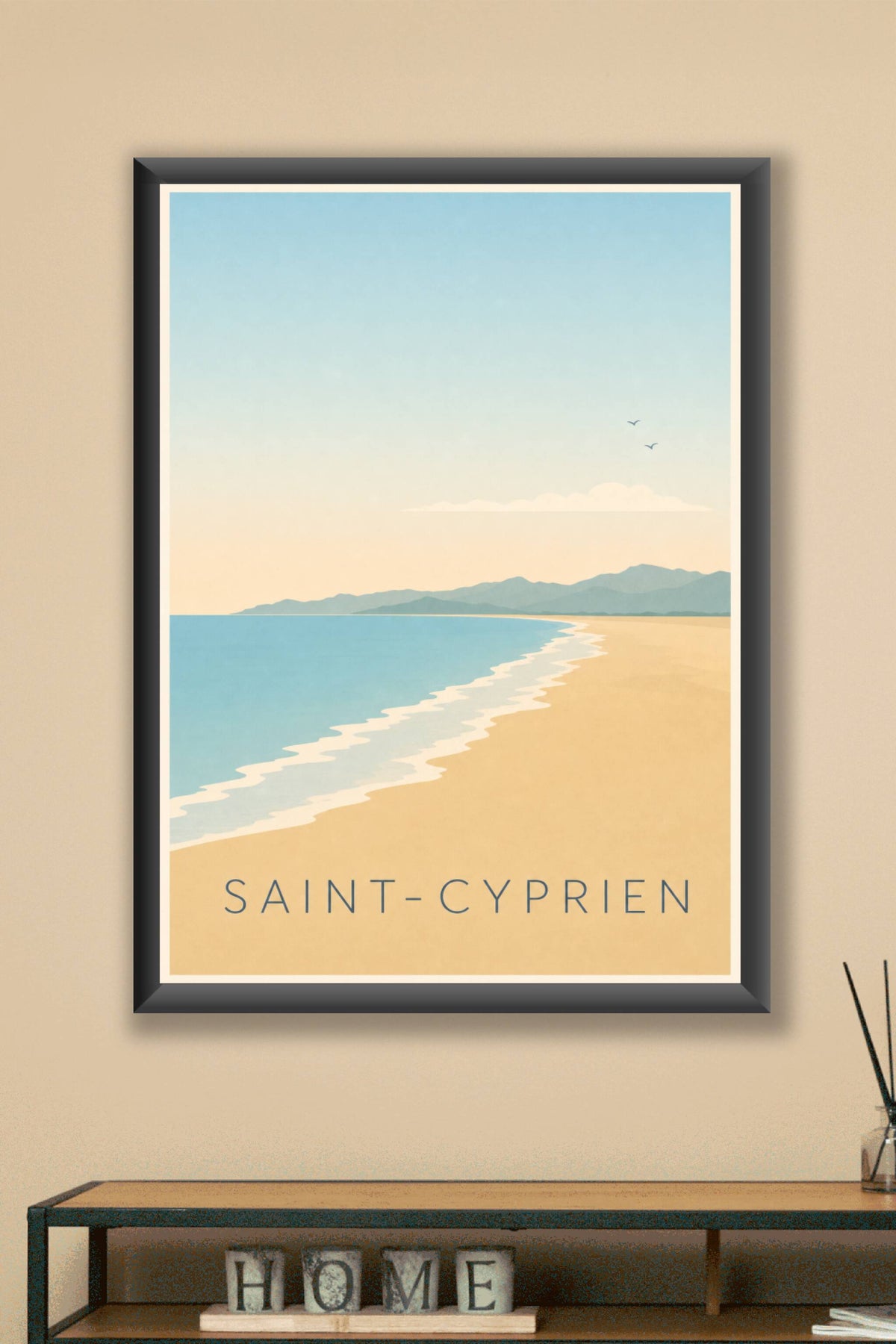 Affiche de Saint-Cyprien - Calme