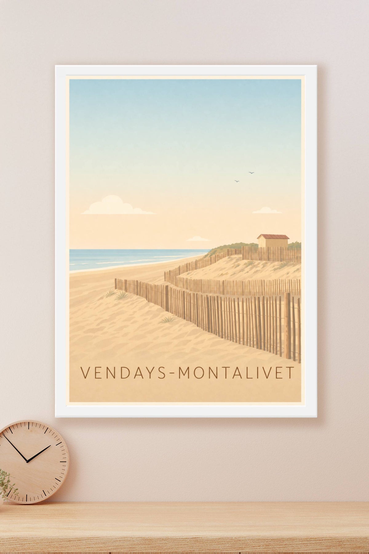 Affiche de Vendays-Montalivet - Calme