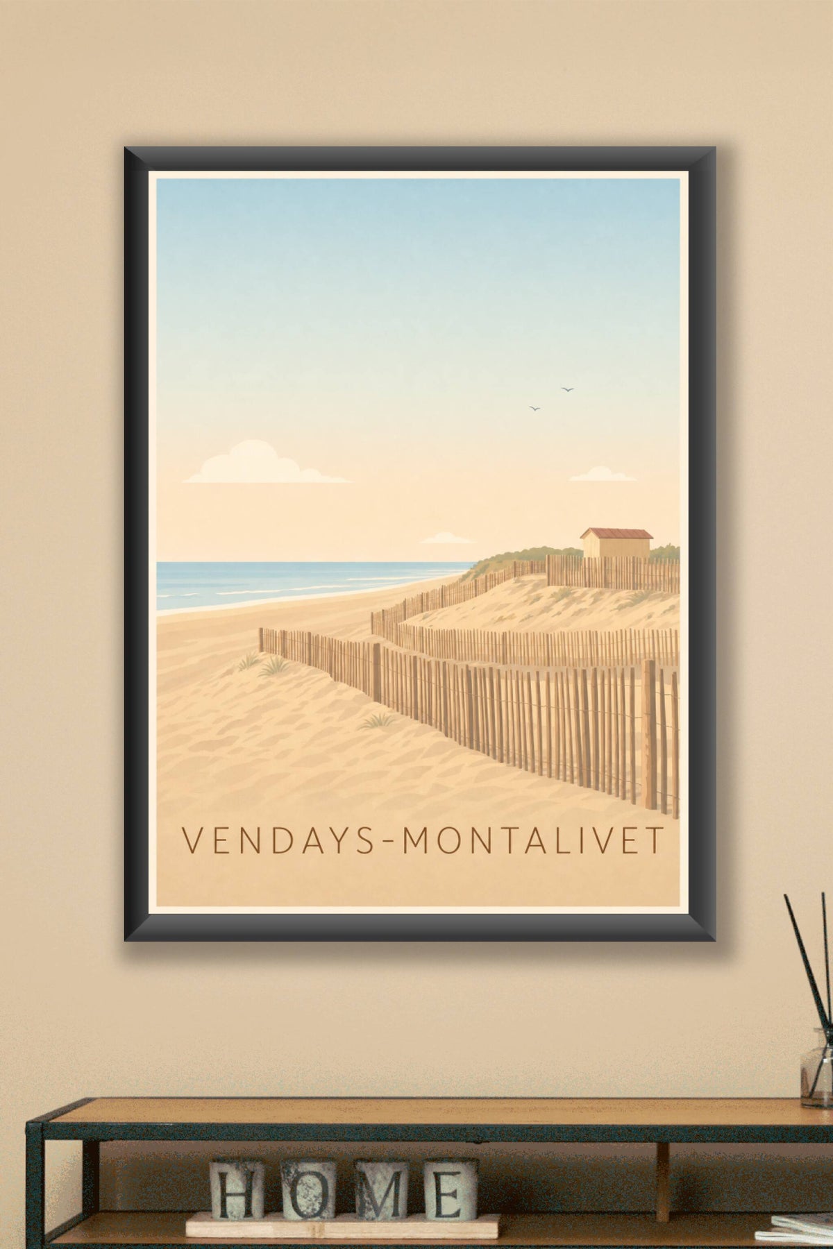 Affiche de Vendays-Montalivet - Calme