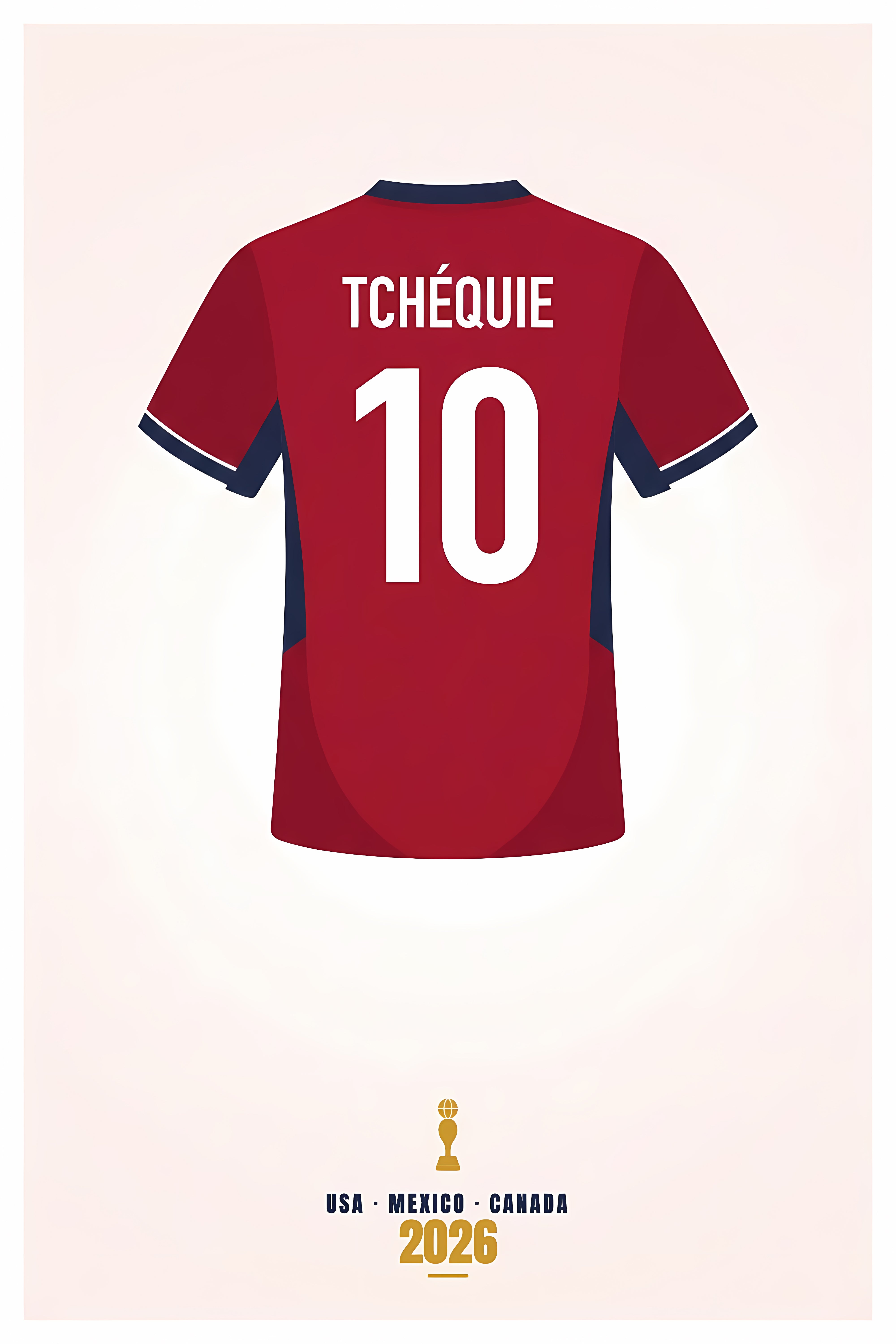 Affiche de Tchéquie, poster maillot de foot | Afich