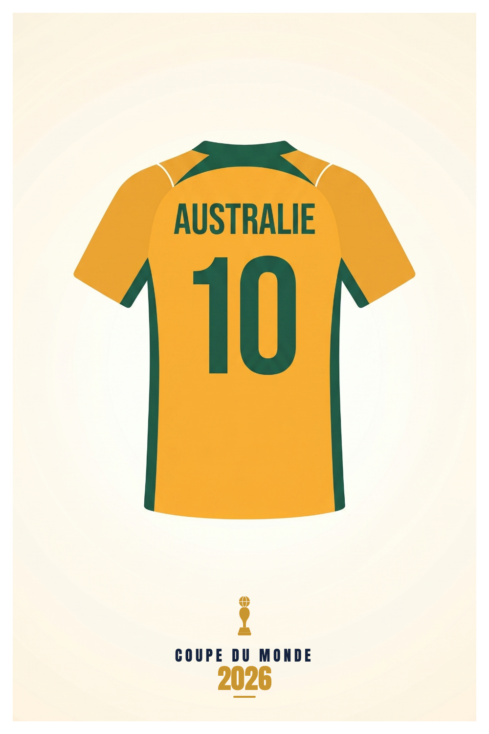 Affiche AUSTRALIE - Coupe du Monde 2026