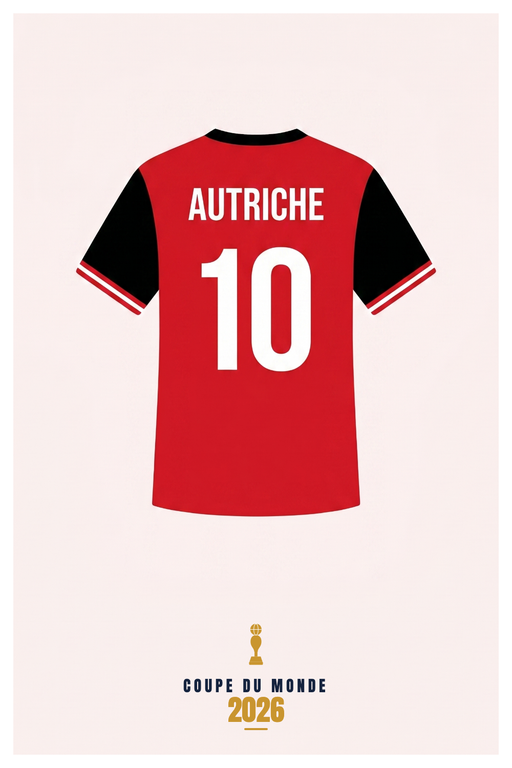 Affiche AUTRICHE - Coupe du Monde 2026