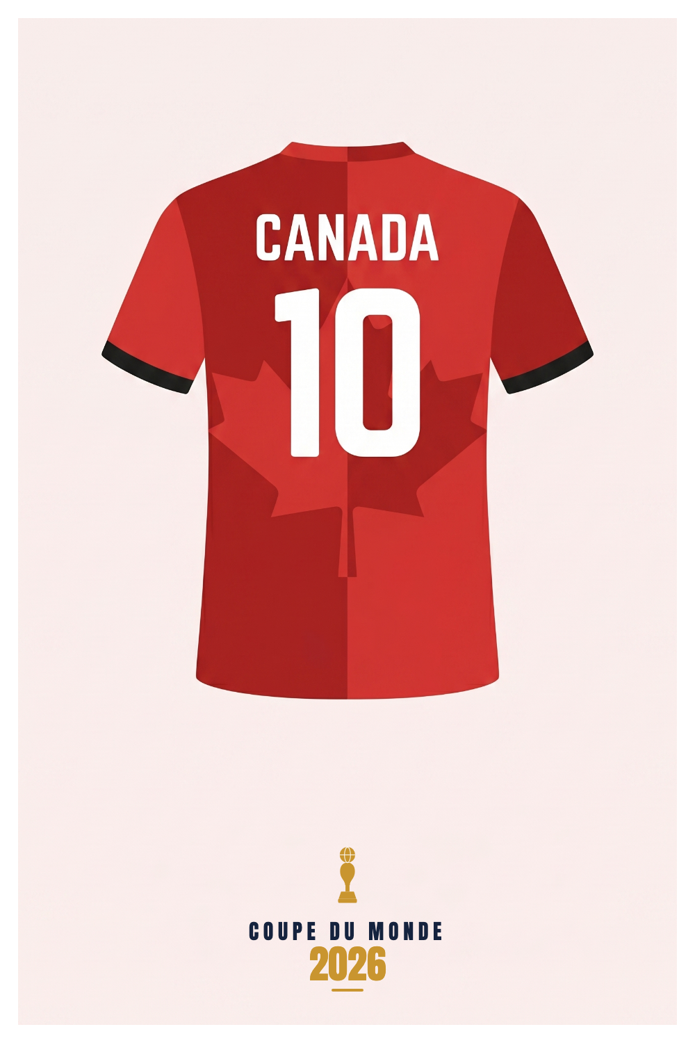 Affiche CANADA - Coupe du Monde 2026