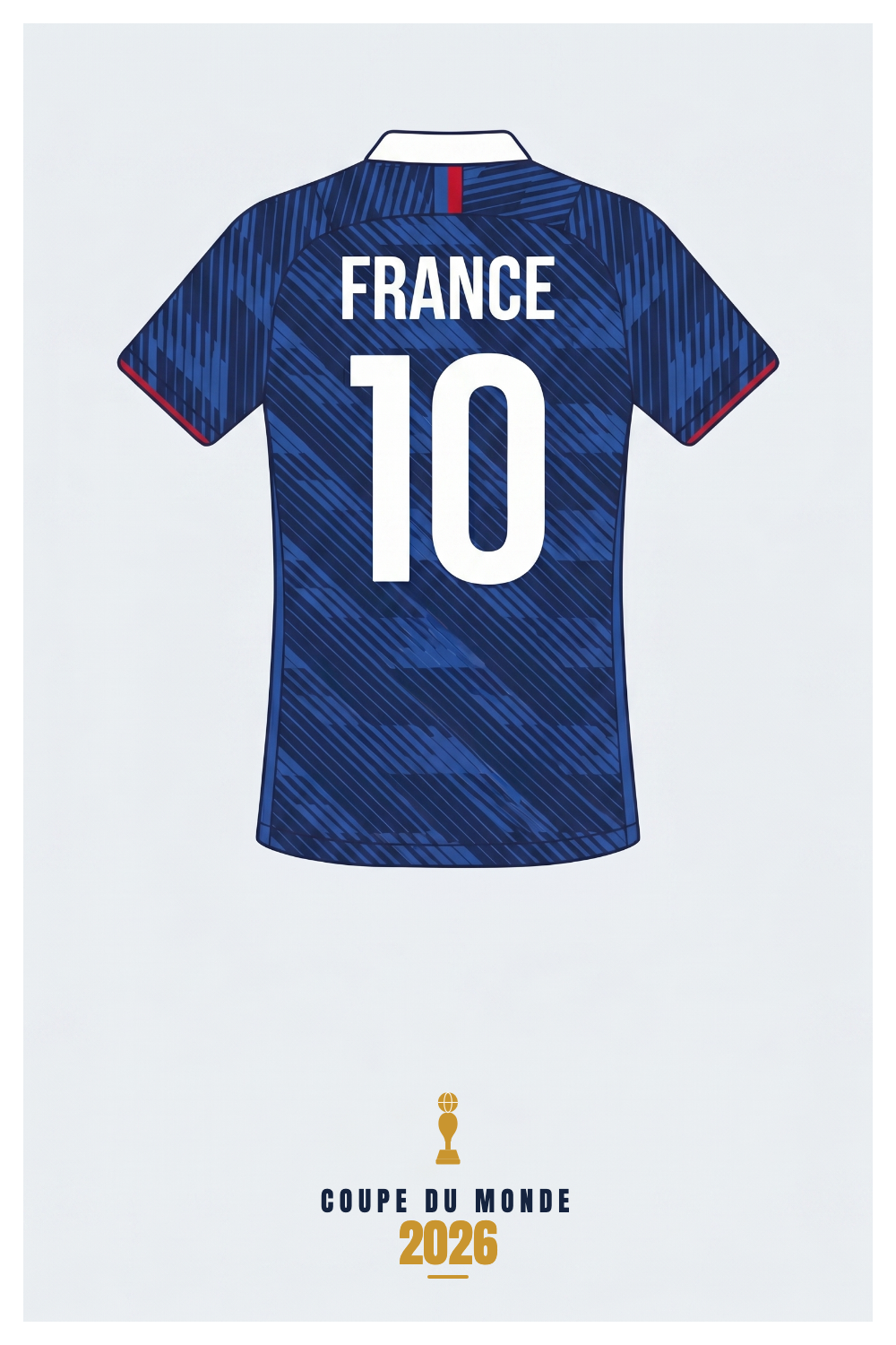 Affiche FRANCE - Coupe du Monde 2026