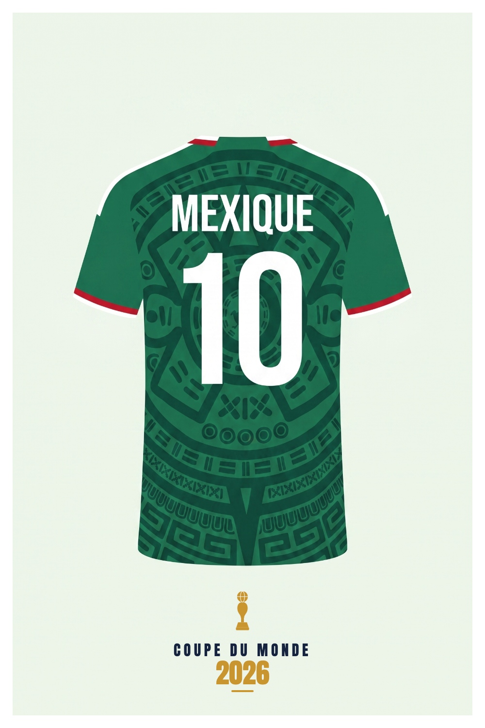 Affiche MEXIQUE - Coupe du Monde 2026