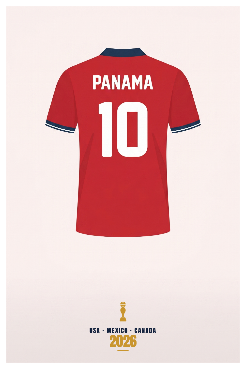 Affiche Panama - USA - Mexico - Canada 2026