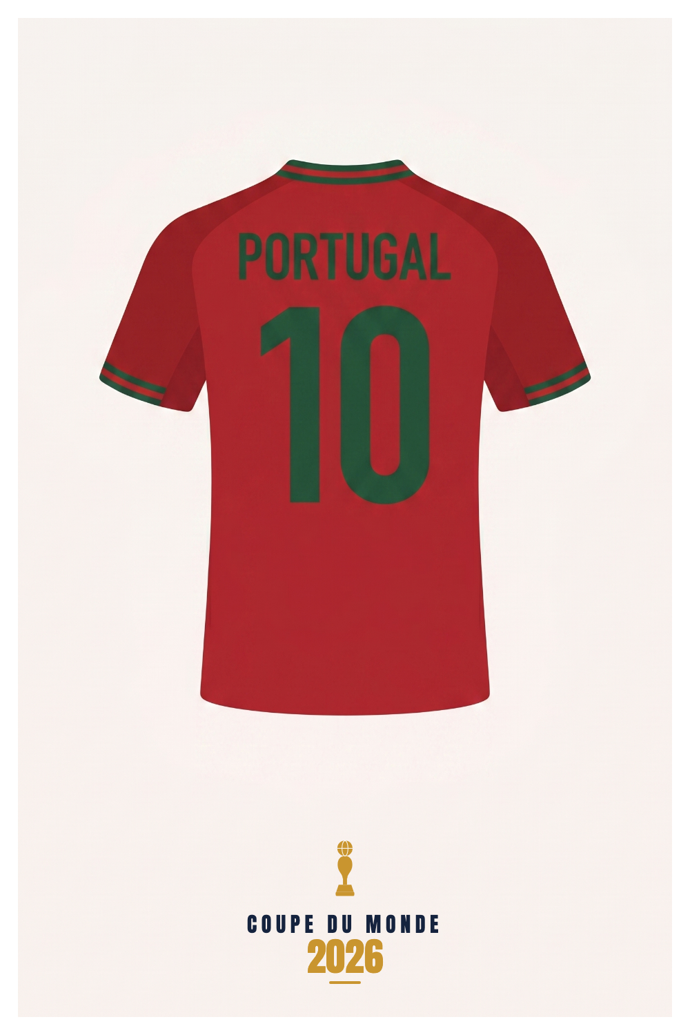 Affiche PORTUGAL - Coupe du Monde 2026