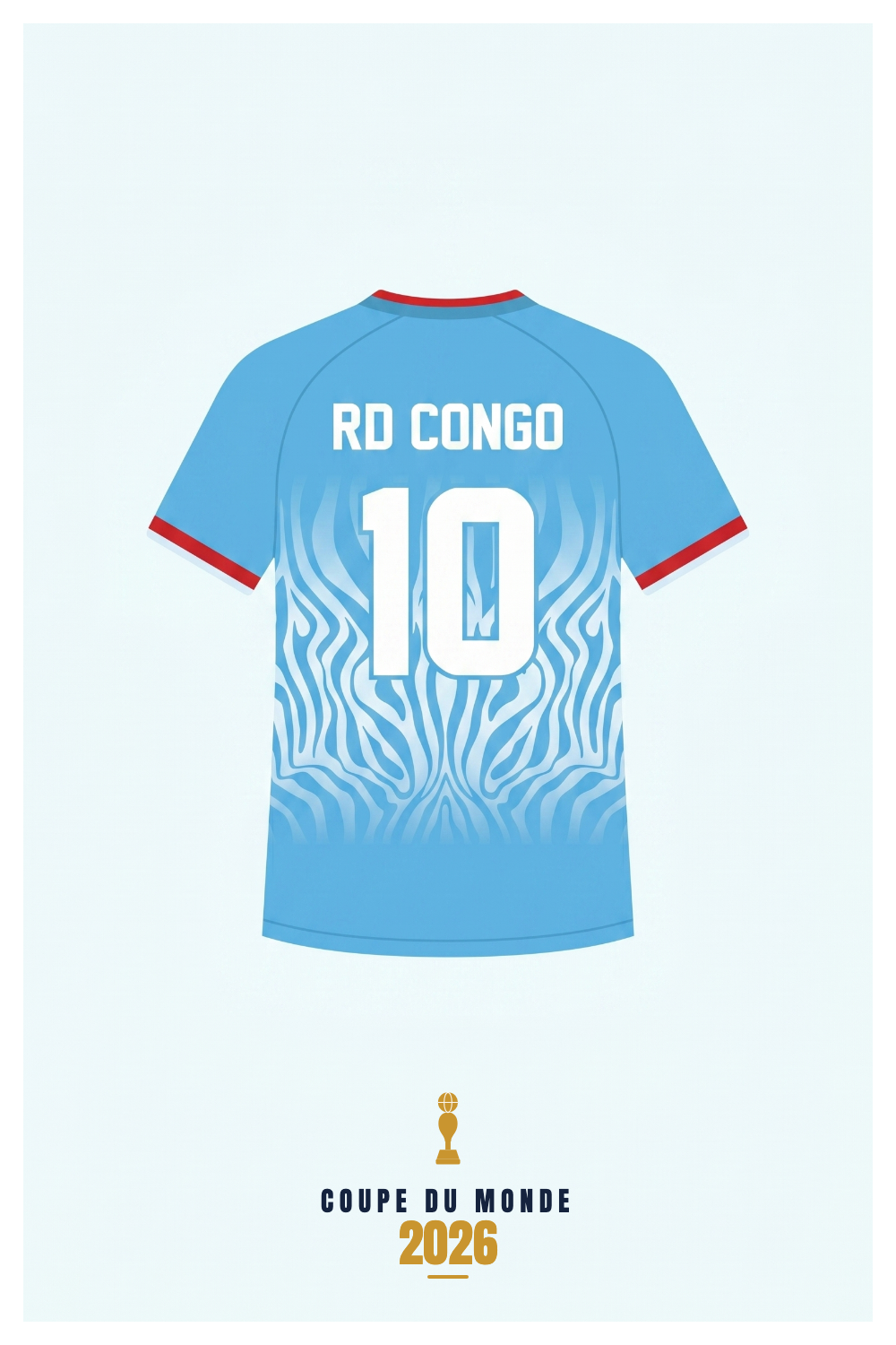 Affiche RD CONGO - Coupe du Monde 2026