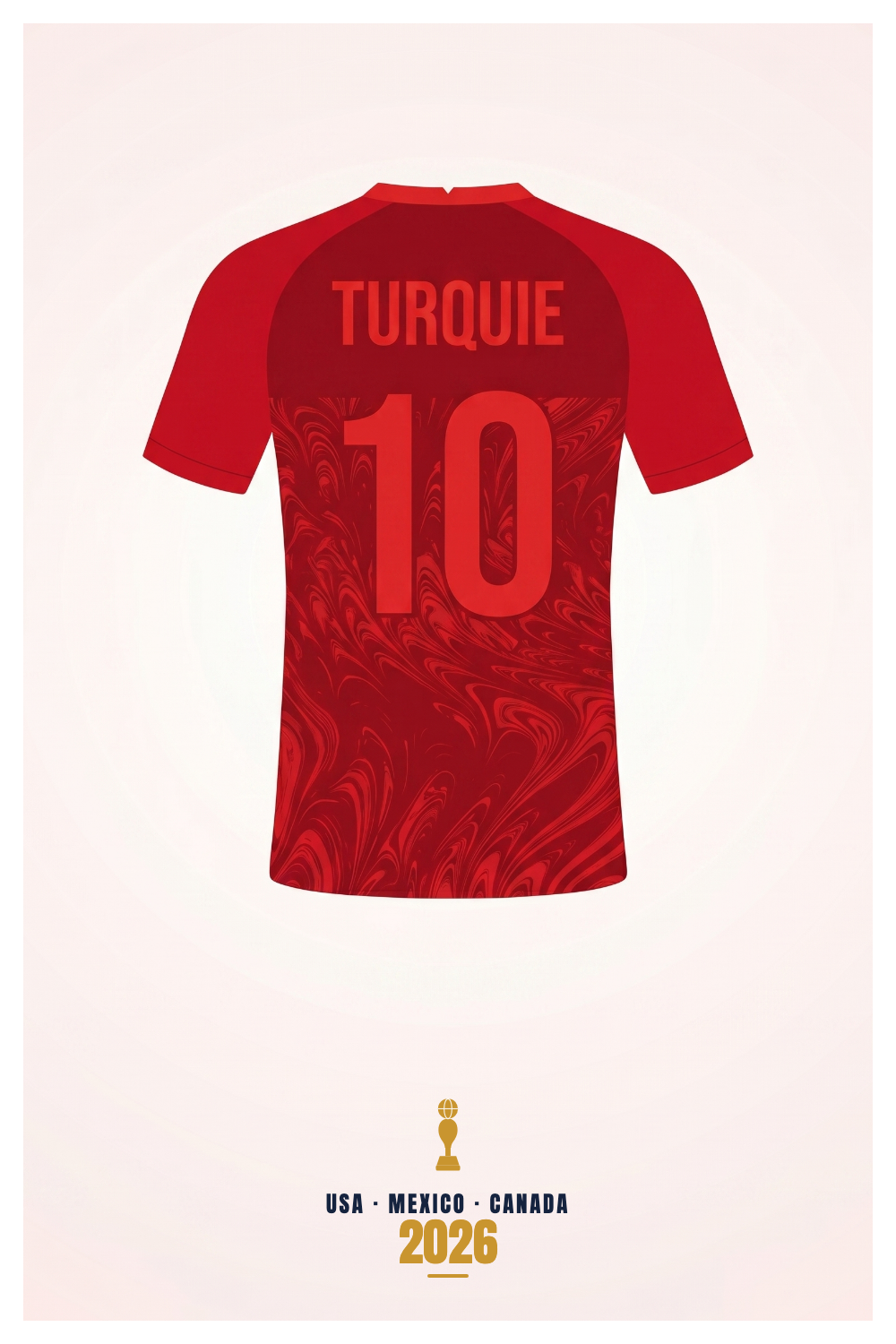 Affiche Turquie - USA - Mexico - Canada 2026